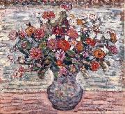 Maurice Brazil Prendergast Flowers in a Vase (Zinnias) USA oil painting reproduction